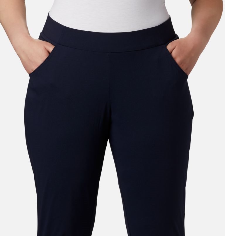Women's Columbia Anytime Casual Pull On Pants Navy | Plus Size CA-G308A
